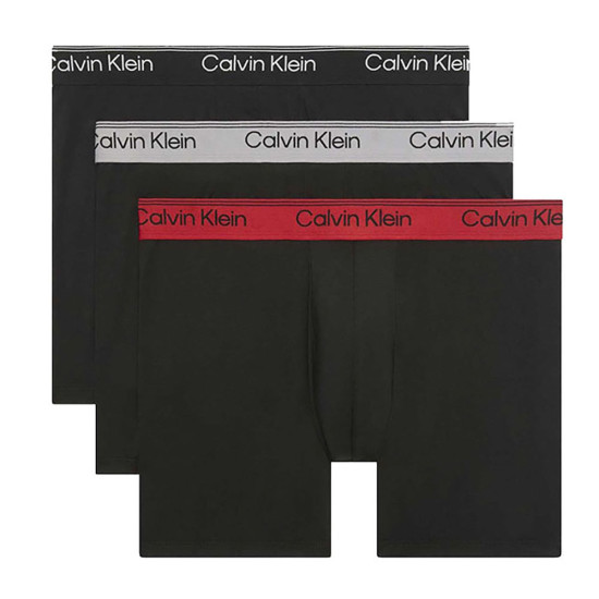Calvin Klein Ανδρικό εσώρουχο 3 Pack Relaxed Dart Trunks - Icon Cotton Stretch